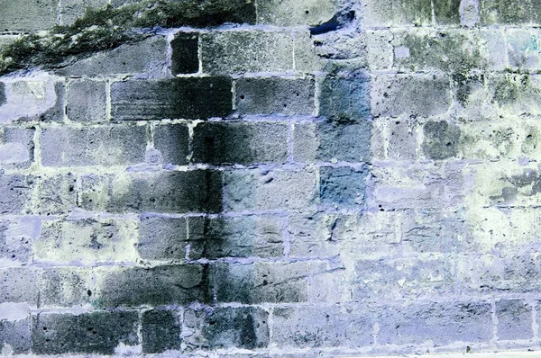 Ξεπερασμένη Και Κατεστραμμένη Παλιά Τοιχοποιία — Φωτογραφία Αρχείου