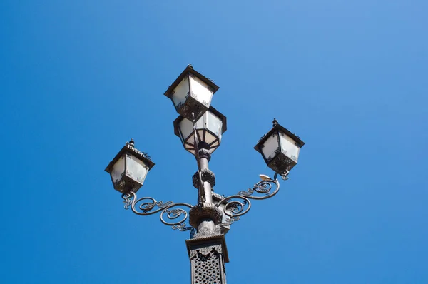 Velha Lâmpada Rua Ornamentada — Fotografia de Stock