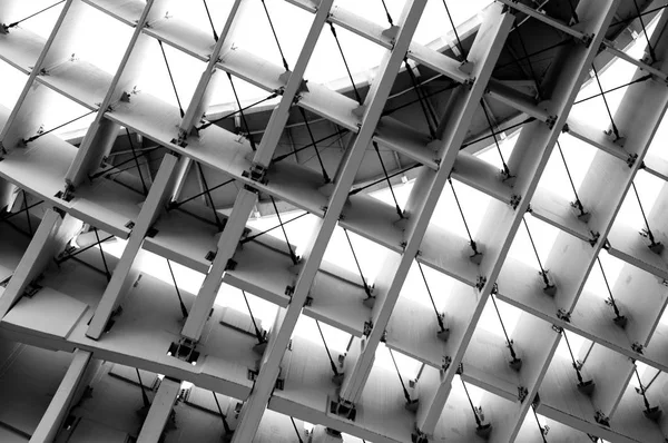 soyut geometrik çatı yapısı