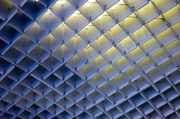 Abstract Geometric Roof Construction — Stock Photo, Image