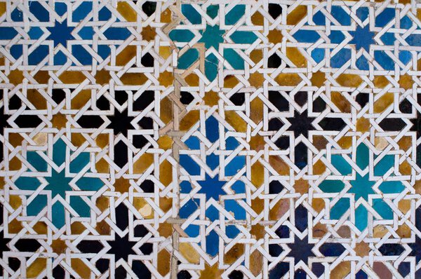 арабская плитка старого цвета
