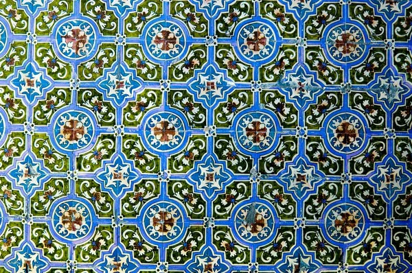 旧的阿拉伯色瓷砖 — 图库照片