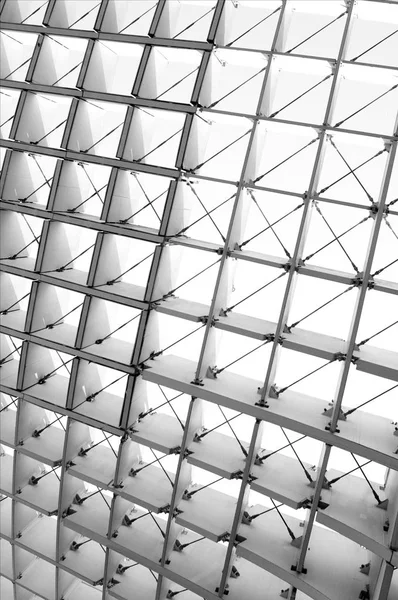 soyut geometrik çatı yapısı