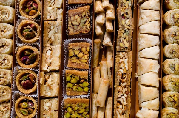 Traditional Syrian Sweet Pastries — Stock Photo, Image