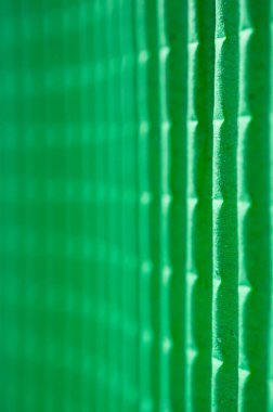 Renkli kıvrımlı bir karton deseni