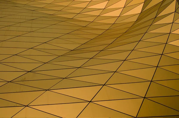 Futuristische Dachfläche Aus Edelstahl — Stockfoto