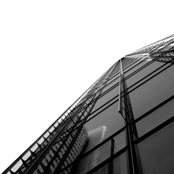 Futuristic Skyscraper Banking District — Stock Photo, Image