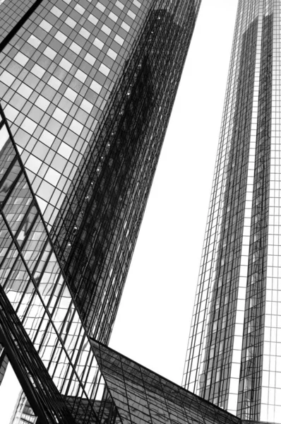 Futurisztikus Felhőkarcoló Banknegyedben — Stock Fotó
