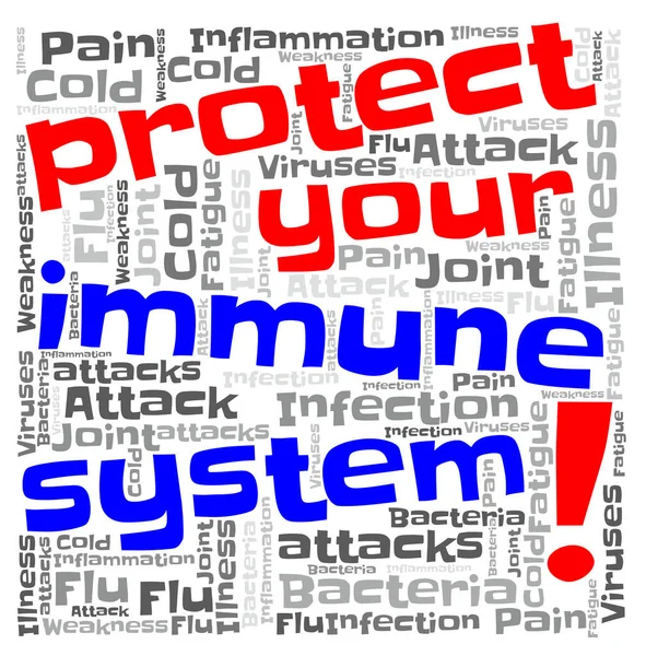Proteger Sistema Inmunológico — Foto de Stock