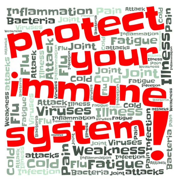 Proteger Sistema Inmunológico — Foto de Stock