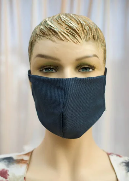 Maska Respiratora Chroniąca Przed Zakażeniami — Zdjęcie stockowe