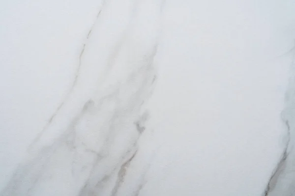 Верхний вид на белый мрамор текстуры абстрактного фона . — стоковое фото