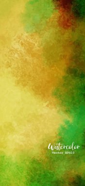 Soyut renkli suluboya el çizimi grafik tasarım vektörü Eps10 illüstrasyon. Duvar kağıdı veya akıllı telefon ekranı teması.