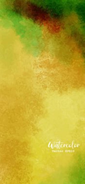 Soyut renkli suluboya el çizimi grafik tasarım vektörü Eps10 illüstrasyon. Duvar kağıdı veya akıllı telefon ekranı teması.
