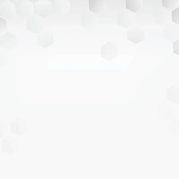 Αφηρημένο Γεωμετρικό Ισομετρικό Κεραμίδι Κυψελωτή Υφή Λευκό Και Γκρι Πολύγωνο — Διανυσματικό Αρχείο