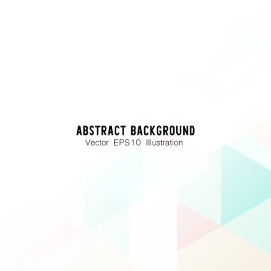 Soyut geometrik ya da izometrik beyaz ve mavi çokgen ya da düşük polivektör teknolojisi iş konsepti. EPS10 illüstrasyon biçimi tasarımı.