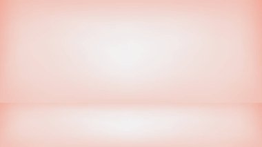 Soyut pembe pastel renkli ton arkaplanı. Spot ışığı etkisi olan boş bir oda. EPS10 vektör grafik tasarımı.
