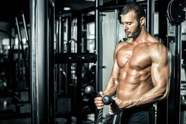 İşin genel gider triceps ip uzantısı egzersiz