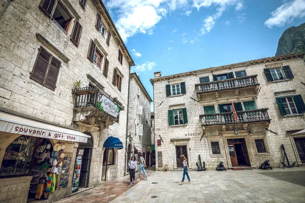 Utcáin, Kotor, Montenegro — Stock Fotó