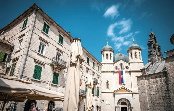 St Nicholas kyrkan i Kotor — Stockfoto