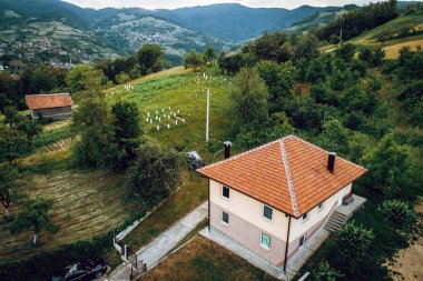 Zeljezno Polje, Brizde, havadan görünümü