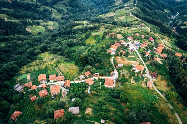 Zeljezno Polje, Brizde, havadan görünümü