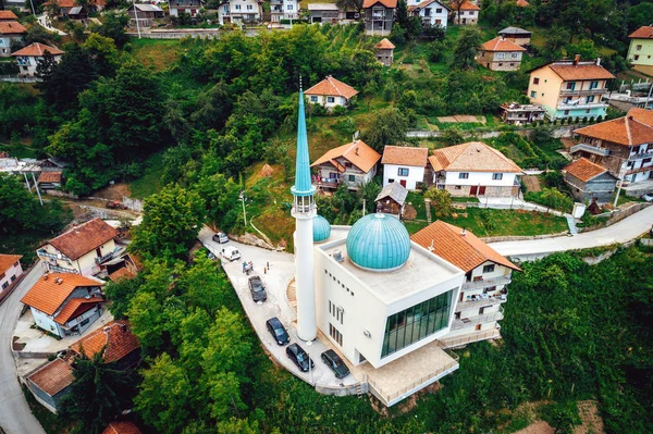 Zeljezno Polje, Orcevici, vista aérea — Foto de Stock