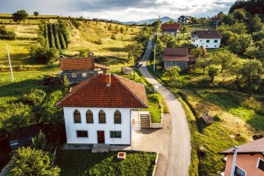 Vitlaci, Mescid, havadan görünümü