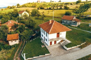 Vitlaci, Mescid, havadan görünümü