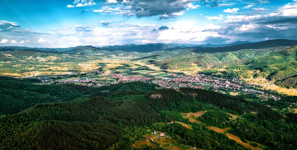 Stadtpanorama — Stockfoto