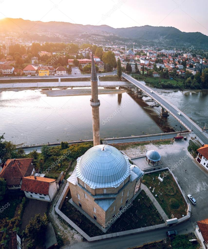 Jusuf Pasha Kursumlija mosque in Maglaj