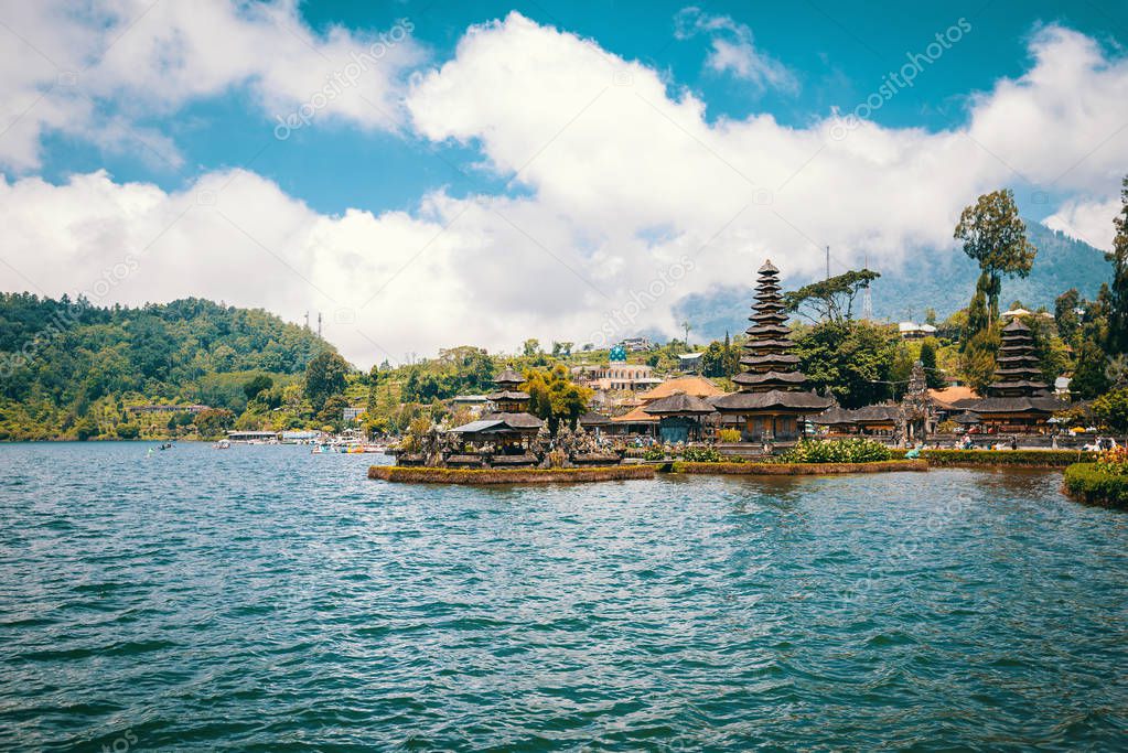 Pura ulun danu bratan Temple in Bali