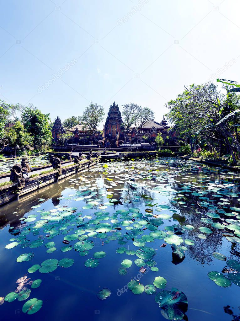 Lotus temple Bali