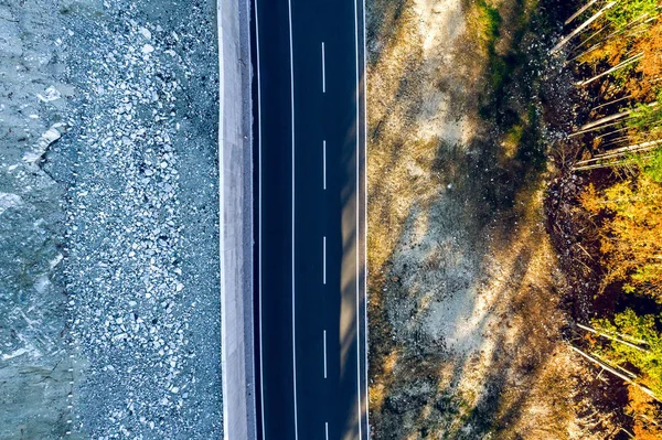 Bergweg tussen Sarajevo en Tuzla — Stockfoto