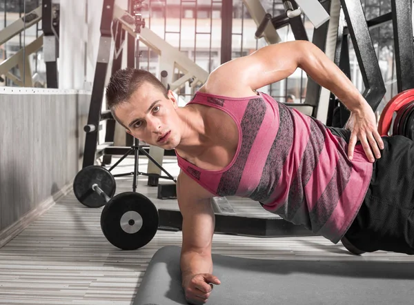 Side plank exercise