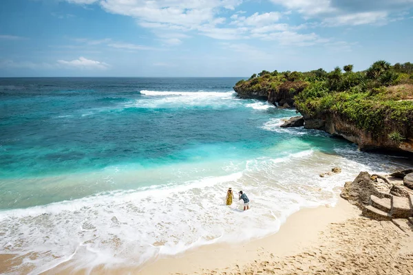 レンボンガン島、バリ島、Indonesa のビーチを夢します。. — ストック写真