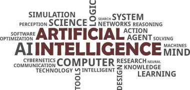 kelime bulutu - yapay zeka