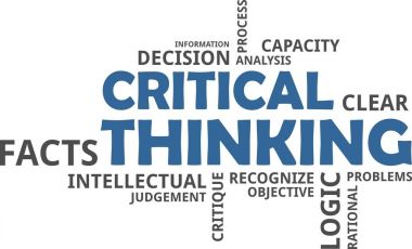word cloud - critical thinking clipart