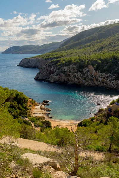 Paisajes de la isla de Ibiza. Cala d en Serra, Sant Joan d —  Fotos de Stock