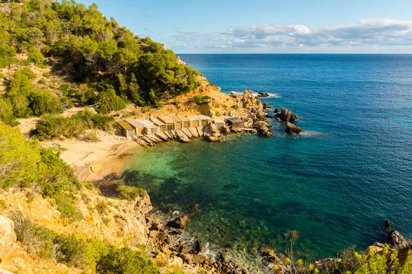 Krajina Ostrově Ibiza Cala Serra Sant Joan Labritja Ibiza — Stock fotografie
