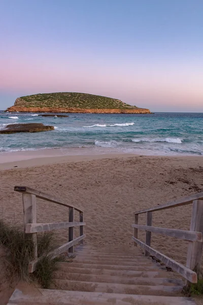 Ibiza Sunshine Cala Conta Comte San Jose Balearic Islands Spain — Stock Photo, Image