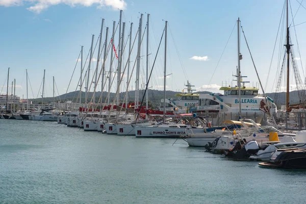 Sant Antoni Portmany Ίμπιζα Ισπανία Νοε 2019 Ηλιόλουστη Μέρα Στο — Φωτογραφία Αρχείου