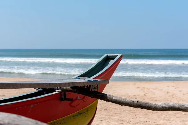 Indischer Ozean Mit Goldenem Sand Bentota Sri Lanka Eine Wunderbare — Stockfoto