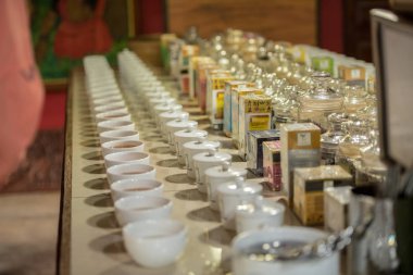 Ahangama, Sri Lanka. 17 Kasım 2019: Handunugoda Çay Evi ve Çay Müzesi 'nde. Ahangama, Sri Lanka