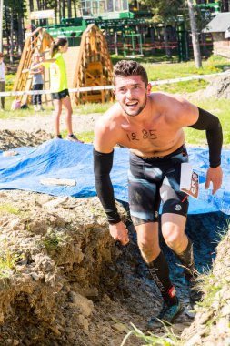 VALLNORD, ANDORRA : 2017 JUNY 11 : Competitors participate in the ESCALIBUR RACE 2017 . AMATEUR RACE IN ANDORRA.