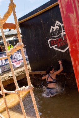 VALLNORD, ANDORRA : 2017 JUNY 11 : Competitors participate in the ESCALIBUR RACE 2017 . AMATEUR RACE IN ANDORRA.