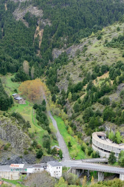 Riu Urina Weg Canillo Begraafplaats Andorra — Stockfoto