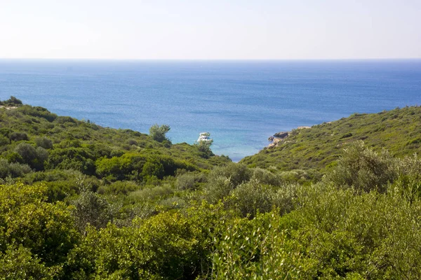 Schöne Aussicht Sigacik Bucht Izmir Truthahn — Stockfoto