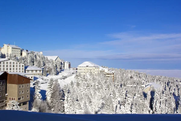 Schöne Aussicht Uludag Türkei — Stockfoto