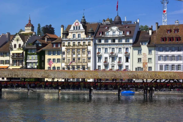 Hermosa Escena Luzerne Suiza — Foto de Stock